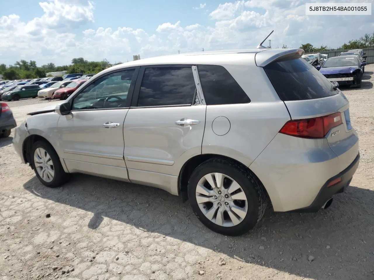 2011 Acura Rdx Technology VIN: 5J8TB2H54BA001055 Lot: 69739964