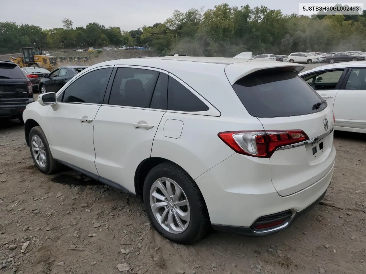 2016 Acura Rdx VIN: 5J8TB3H30GL002493 Lot: 67855314