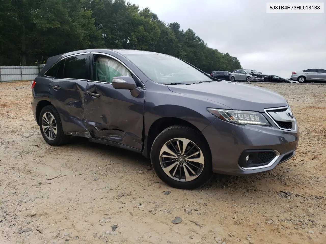 2017 Acura Rdx Advance VIN: 5J8TB4H73HL013188 Lot: 71469864