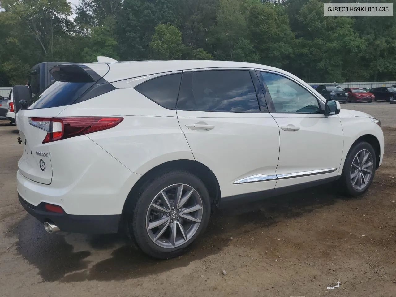 2019 Acura Rdx Technology VIN: 5J8TC1H59KL001435 Lot: 72071654