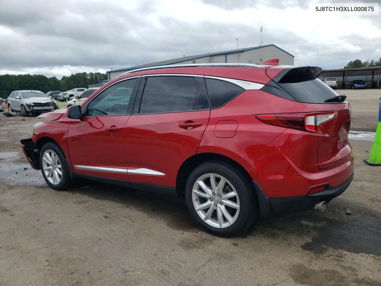 5J8TC1H3XLL000875 2020 Acura Rdx