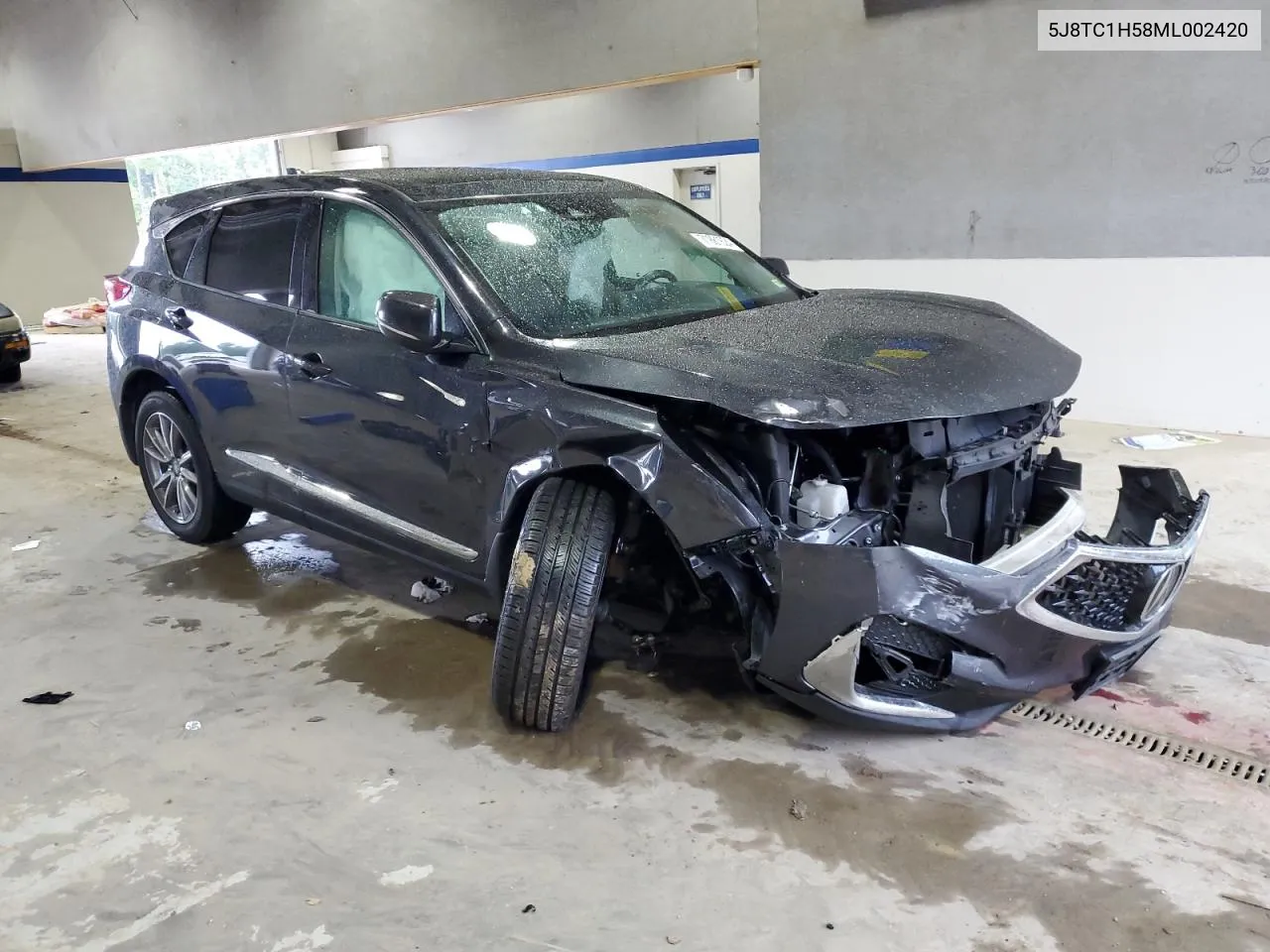 2021 Acura Rdx Technology VIN: 5J8TC1H58ML002420 Lot: 71881824