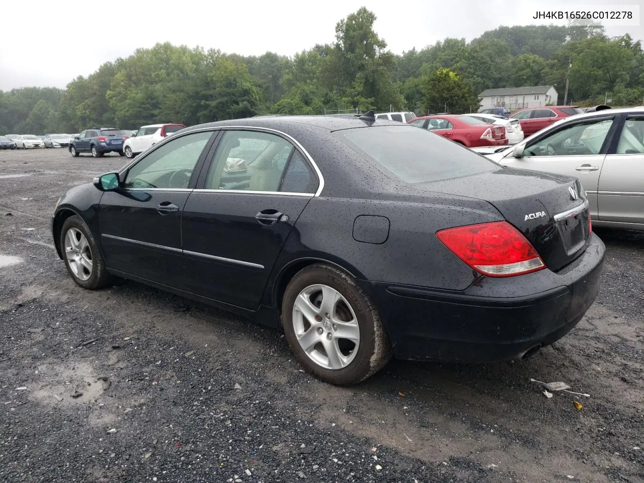 2006 Acura Rl VIN: JH4KB16526C012278 Lot: 66473064