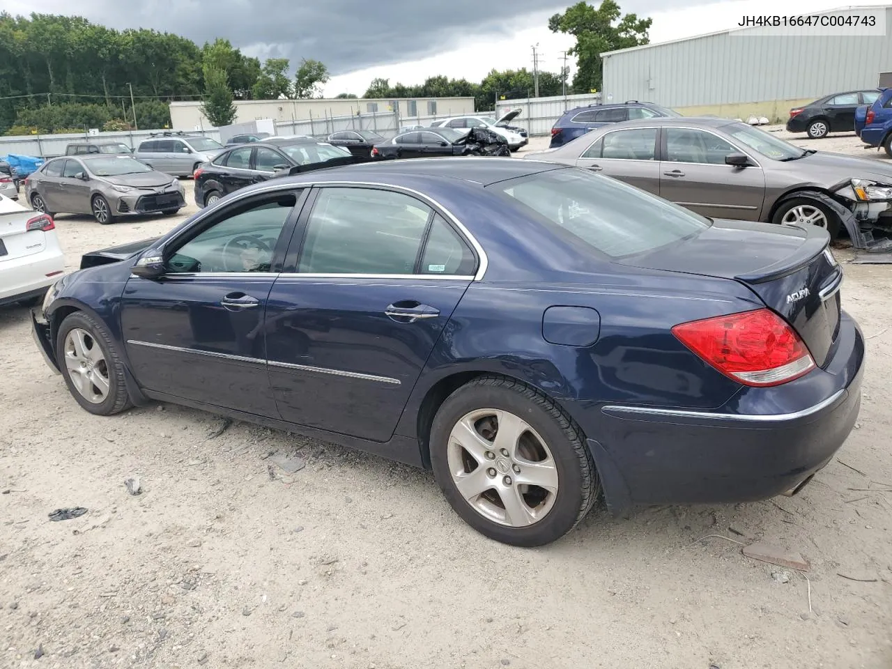 2007 Acura Rl VIN: JH4KB16647C004743 Lot: 67343384