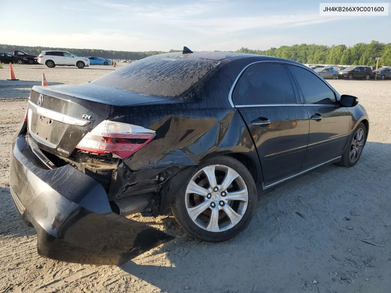 2009 Acura Rl VIN: JH4KB266X9C001600 Lot: 55125784