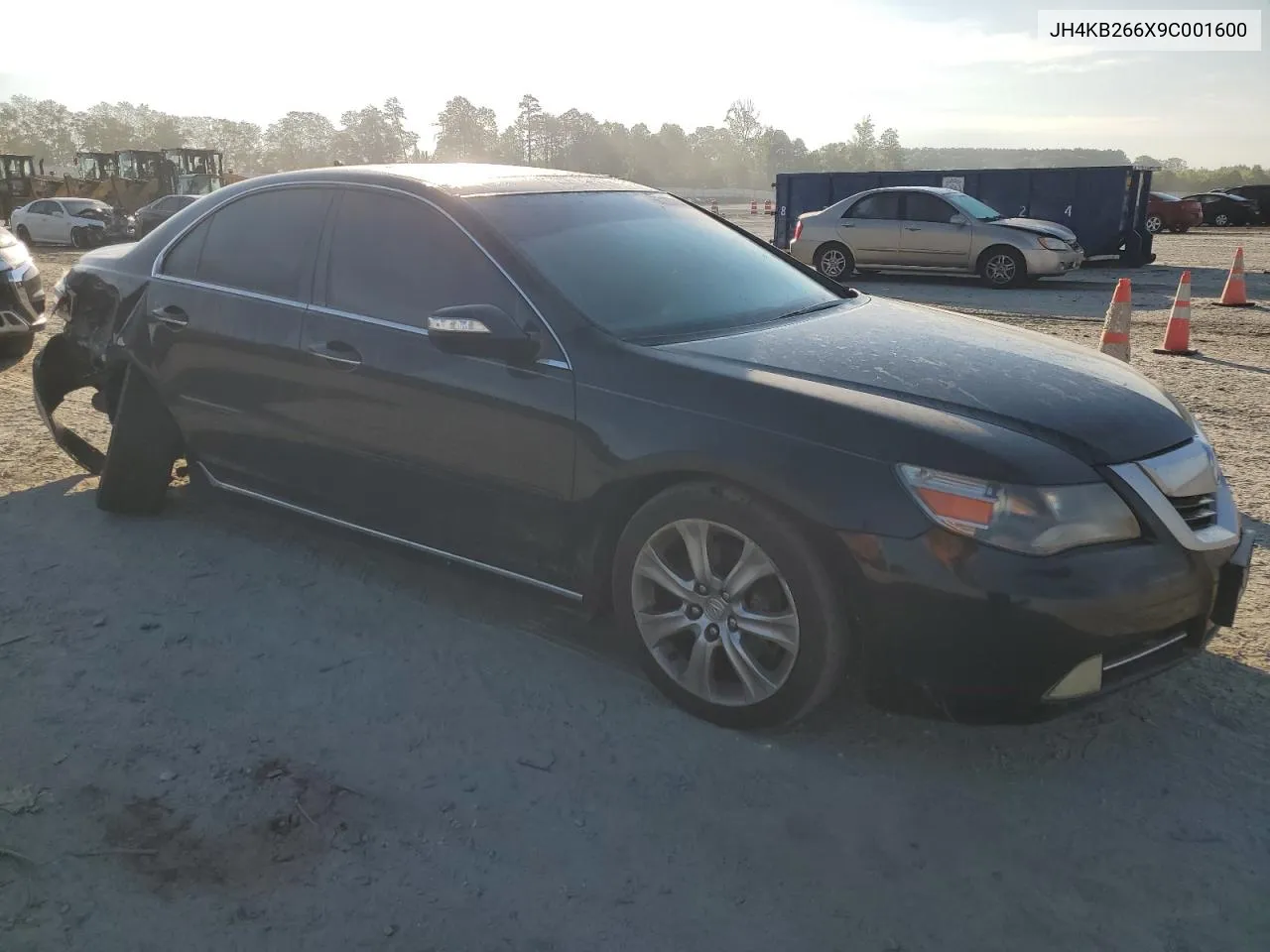 2009 Acura Rl VIN: JH4KB266X9C001600 Lot: 55125784