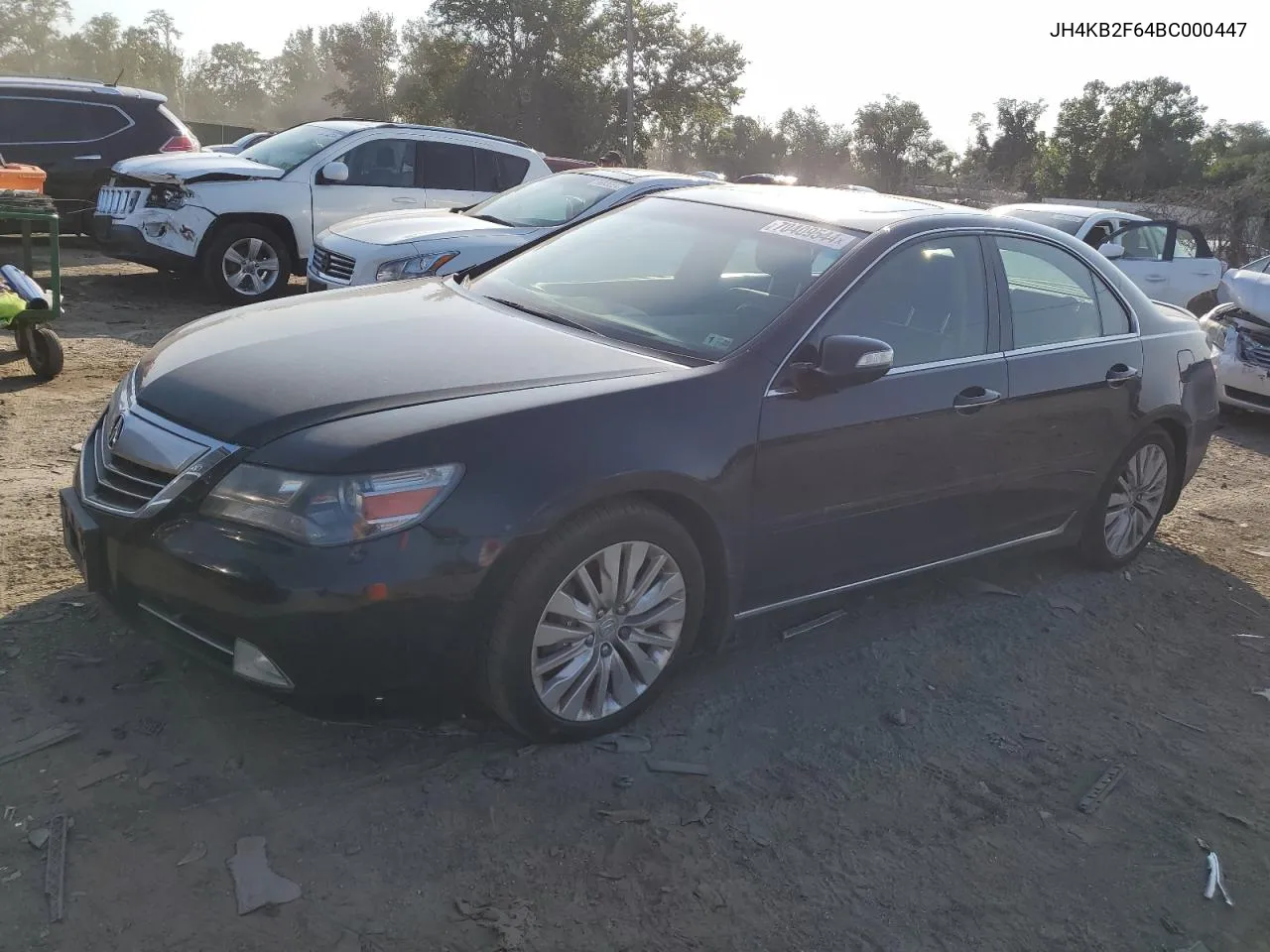 2011 Acura Rl VIN: JH4KB2F64BC000447 Lot: 70409544