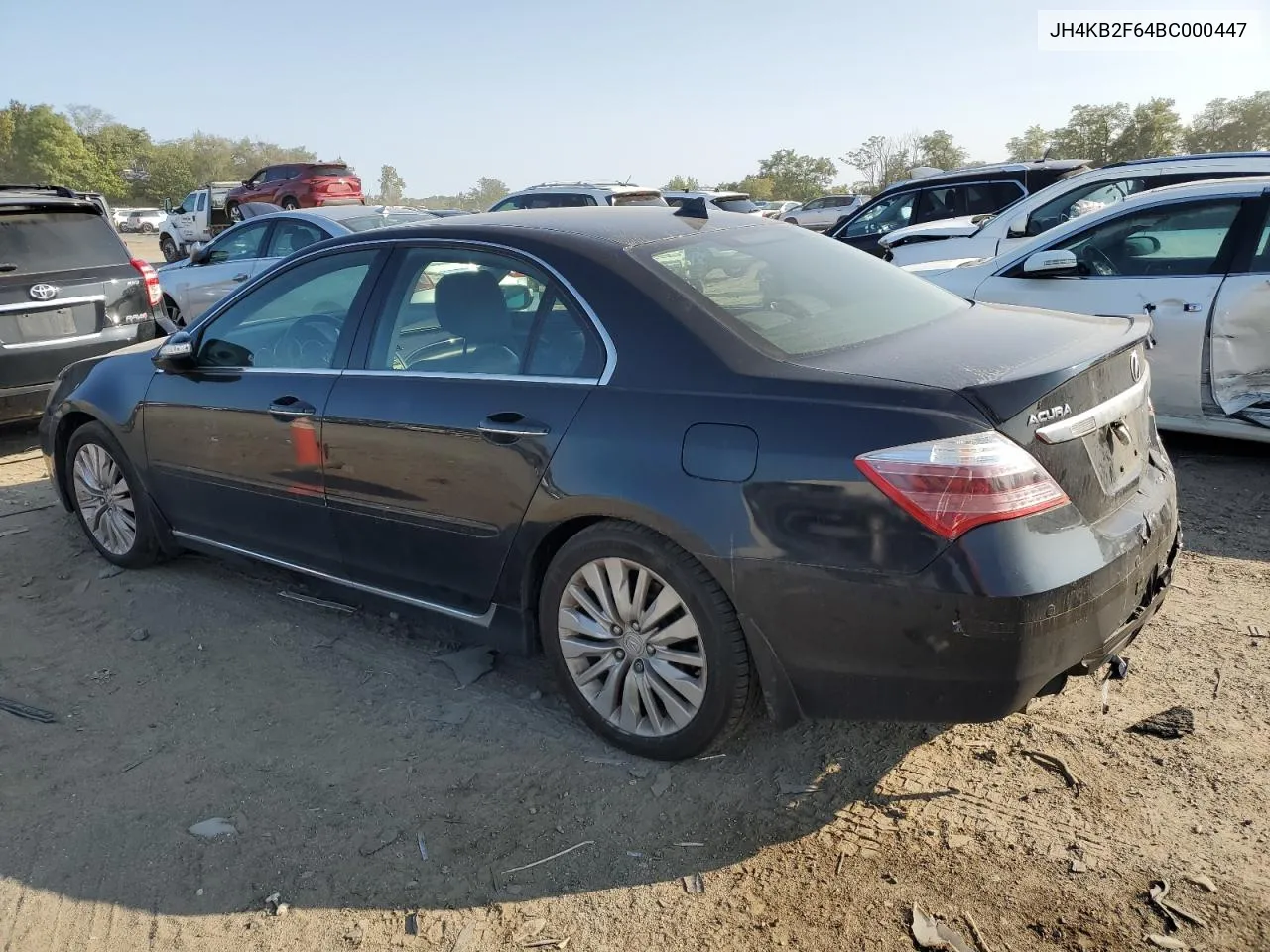 2011 Acura Rl VIN: JH4KB2F64BC000447 Lot: 70409544