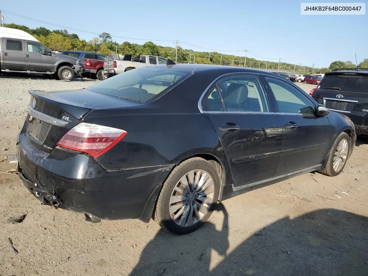 2011 Acura Rl VIN: JH4KB2F64BC000447 Lot: 70409544