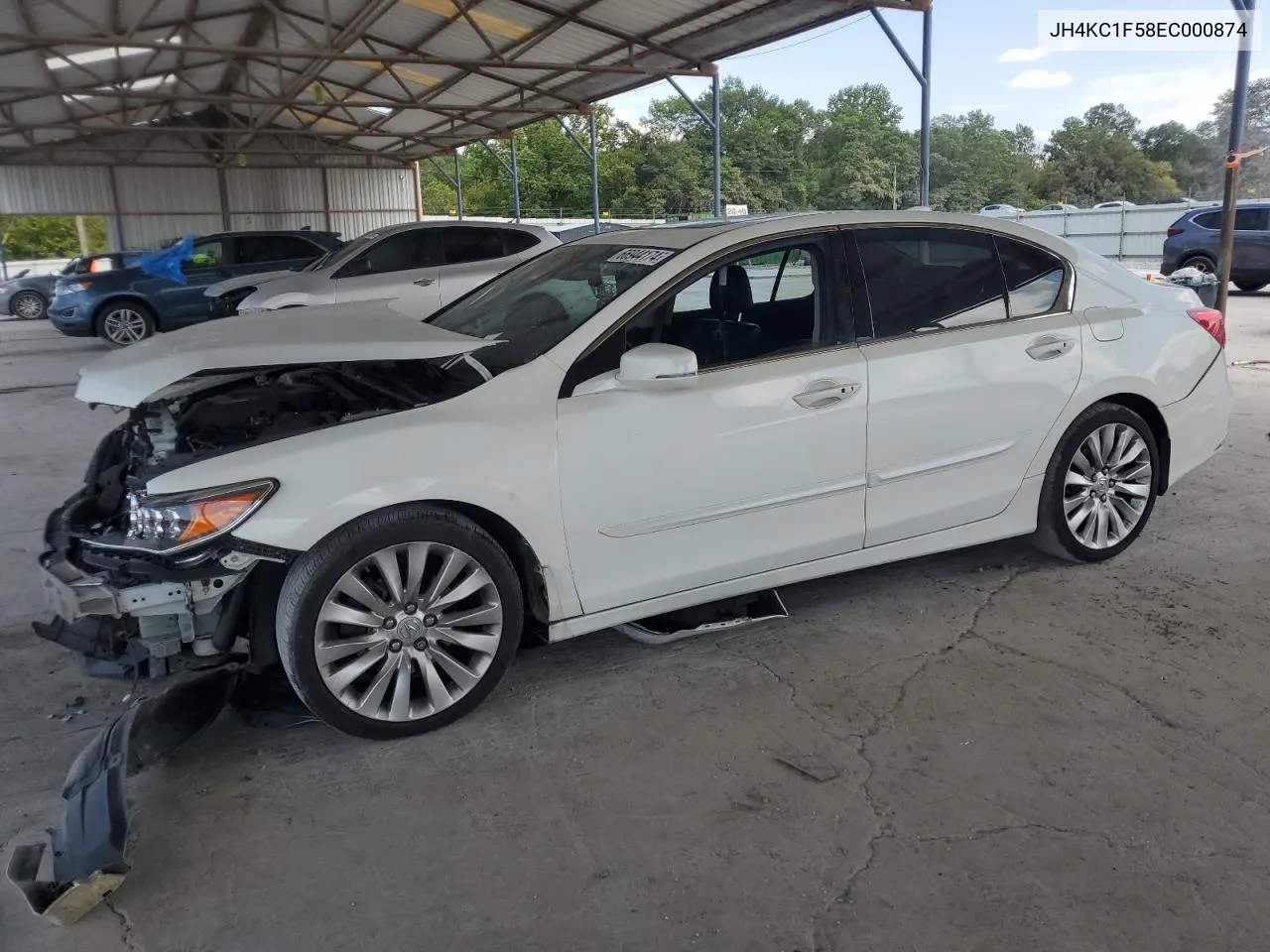 JH4KC1F58EC000874 2014 Acura Rlx Tech