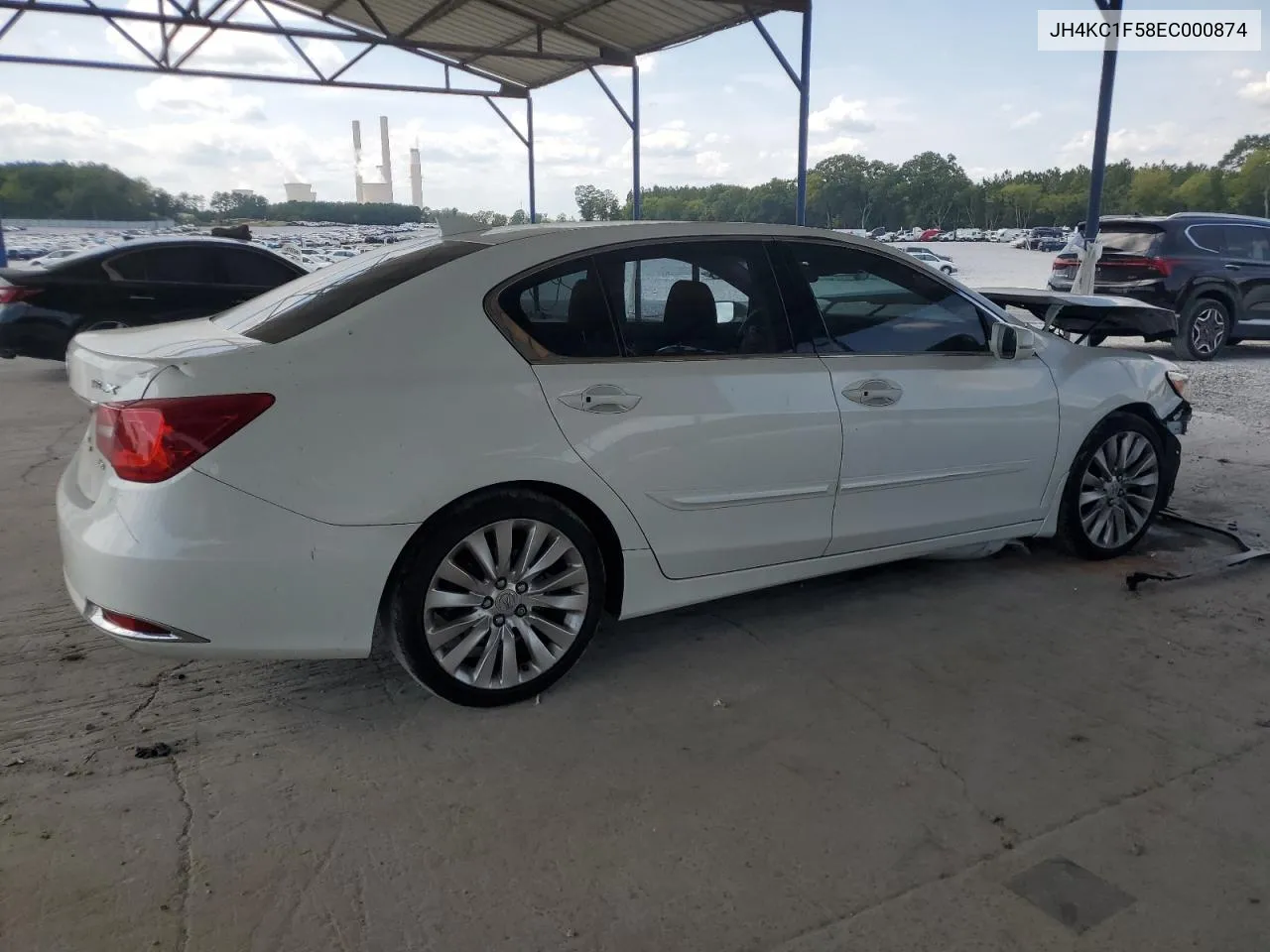 JH4KC1F58EC000874 2014 Acura Rlx Tech