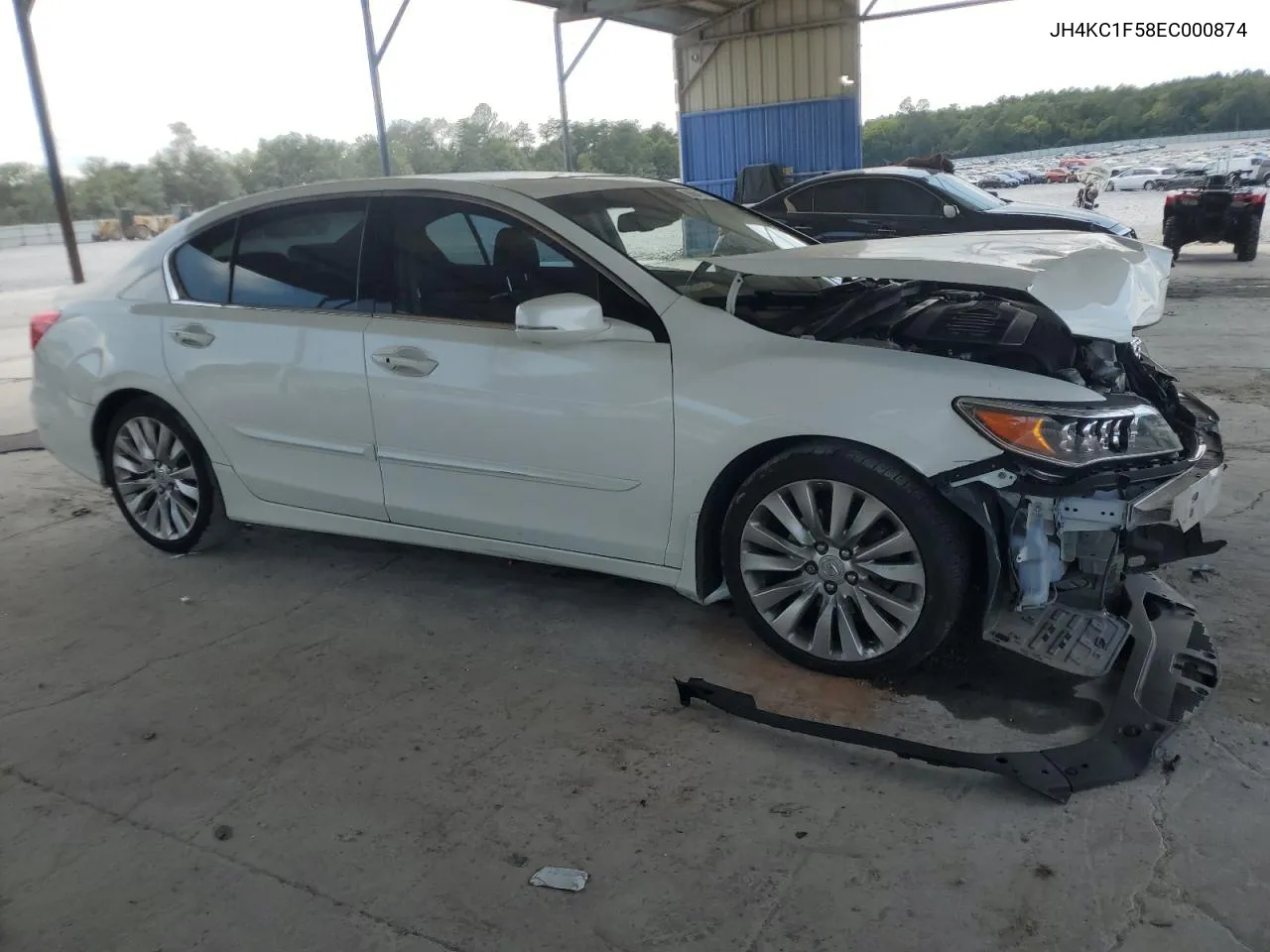 JH4KC1F58EC000874 2014 Acura Rlx Tech