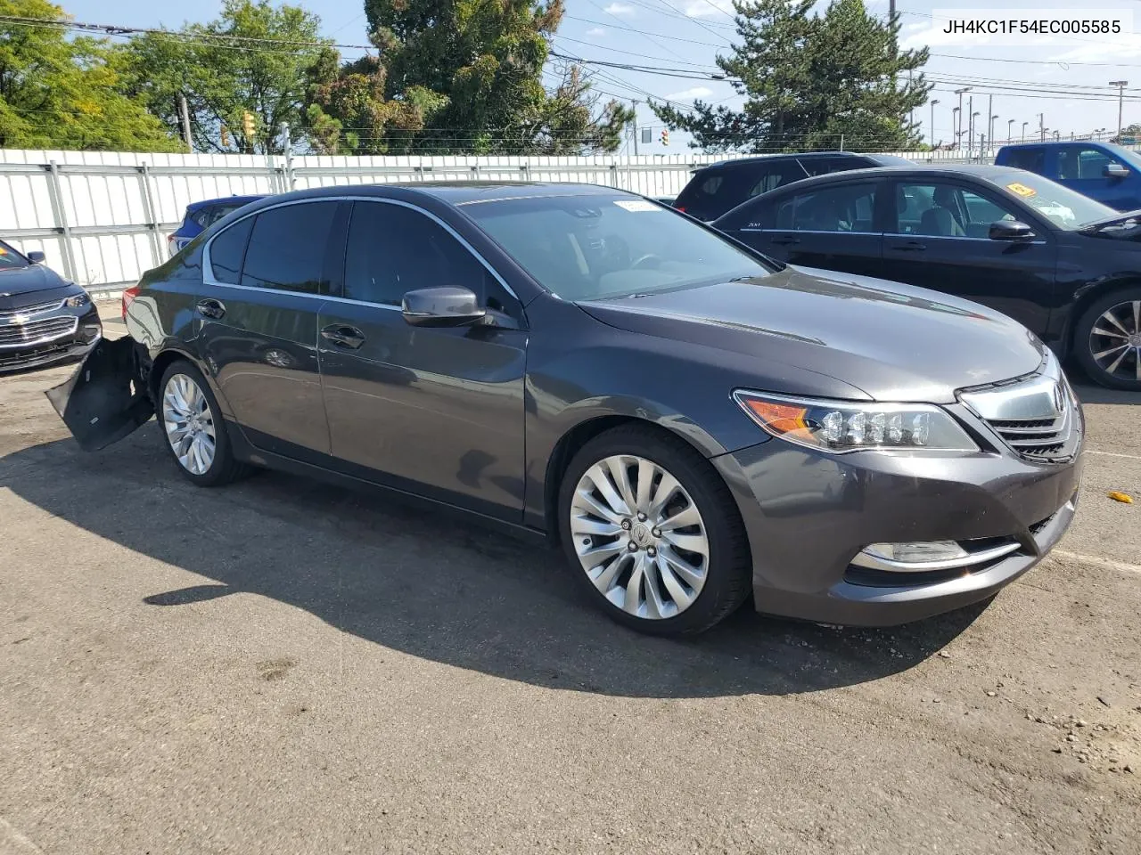 2014 Acura Rlx Tech VIN: JH4KC1F54EC005585 Lot: 68514064