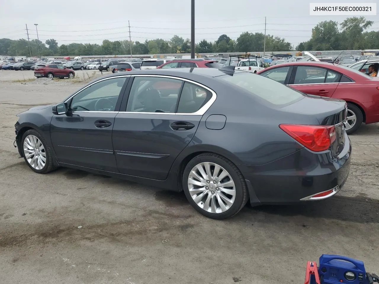 JH4KC1F50EC000321 2014 Acura Rlx Tech