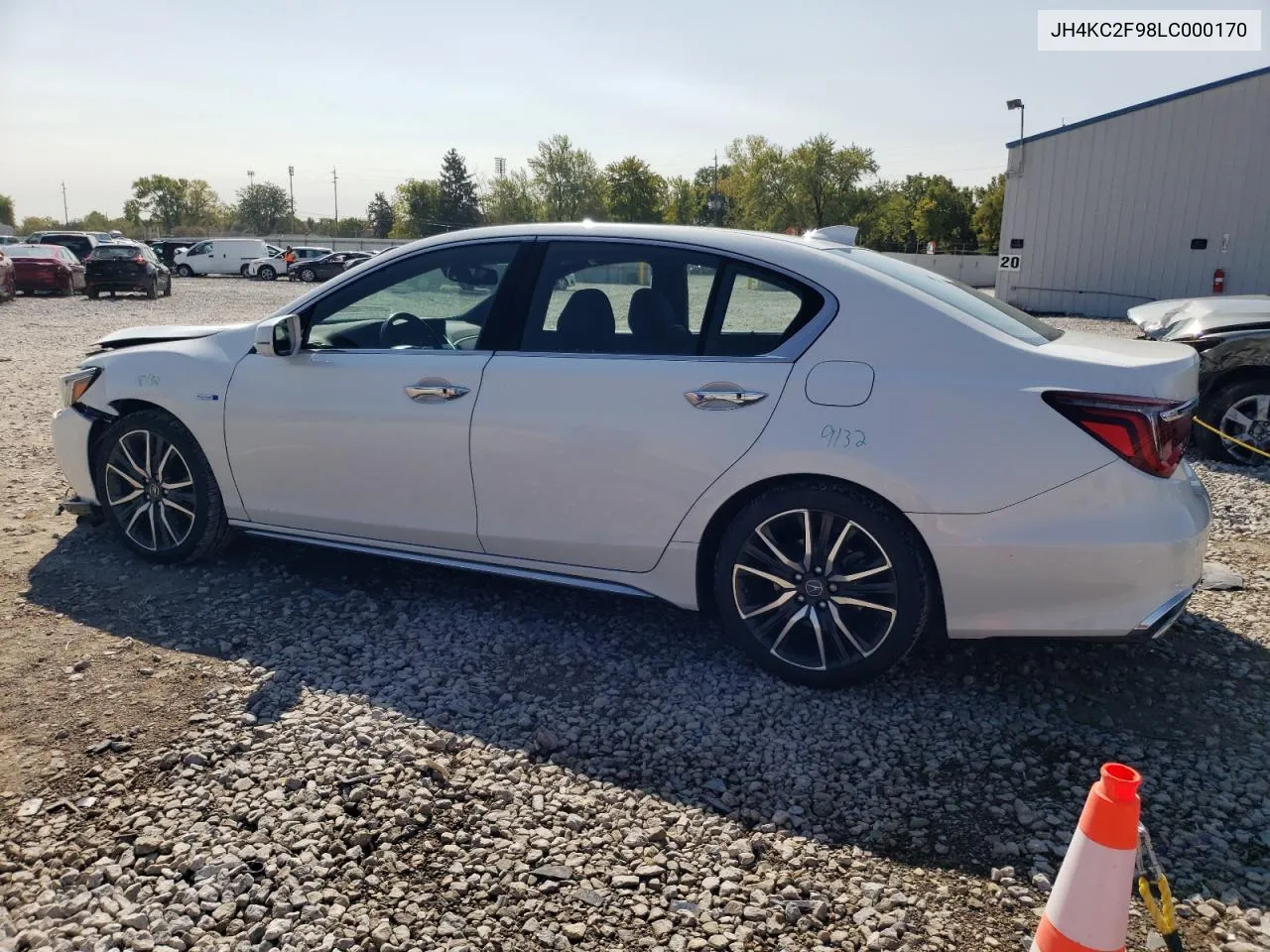 2020 Acura Rlx Sport Hybrid Advance VIN: JH4KC2F98LC000170 Lot: 70783774