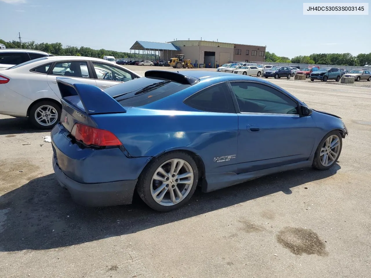 2003 Acura Rsx Type-S VIN: JH4DC53053S003145 Lot: 61164024