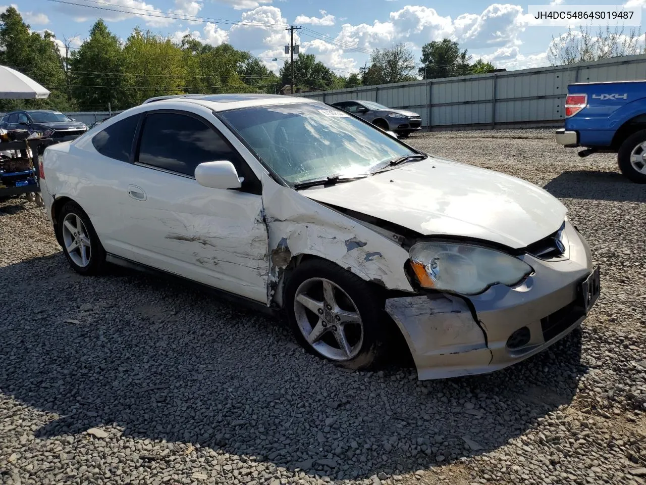 2004 Acura Rsx VIN: JH4DC54864S019487 Lot: 67302744