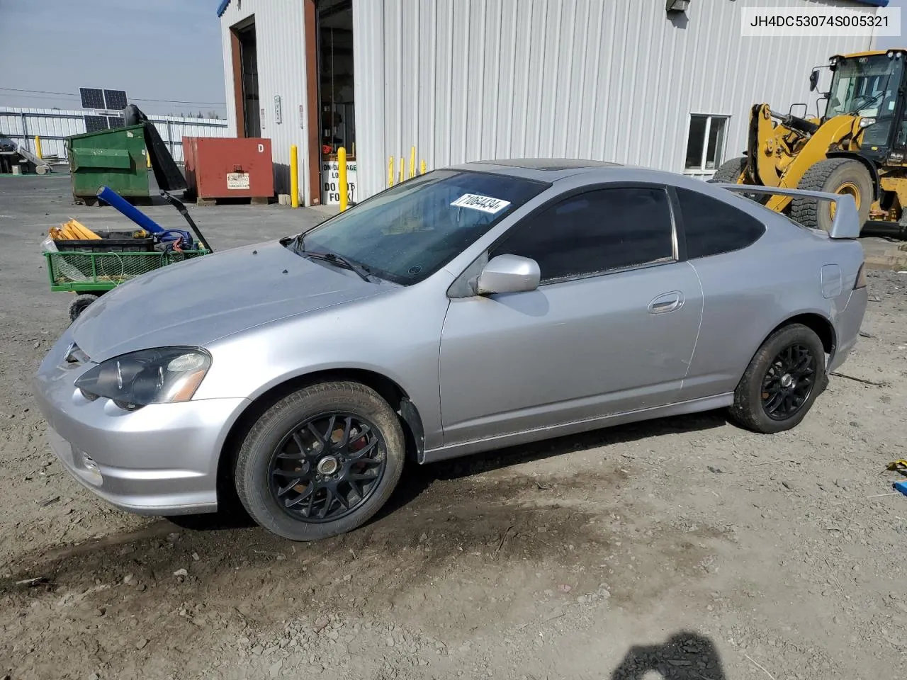 2004 Acura Rsx Type-S VIN: JH4DC53074S005321 Lot: 71064434