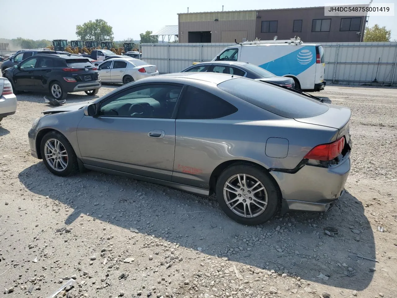 2005 Acura Rsx VIN: JH4DC54875S001419 Lot: 70775324