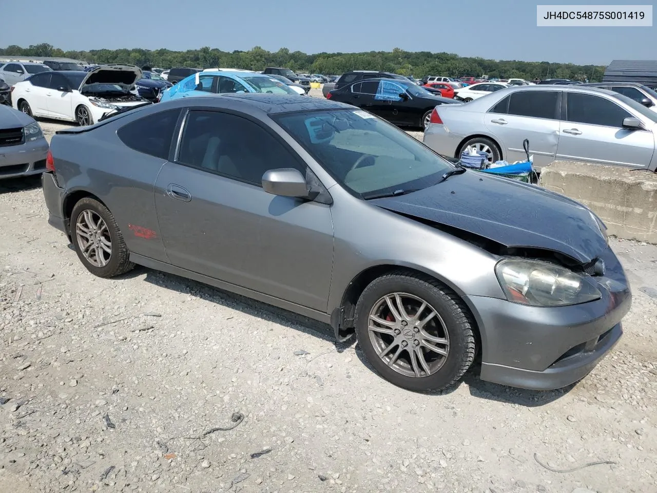 2005 Acura Rsx VIN: JH4DC54875S001419 Lot: 70775324