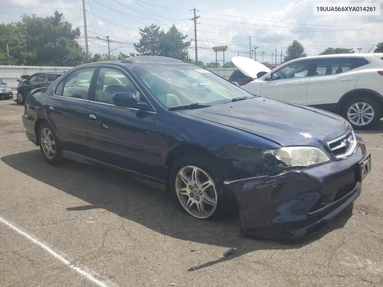 2000 Acura 3.2Tl VIN: 19UUA566XYA014261 Lot: 65592854