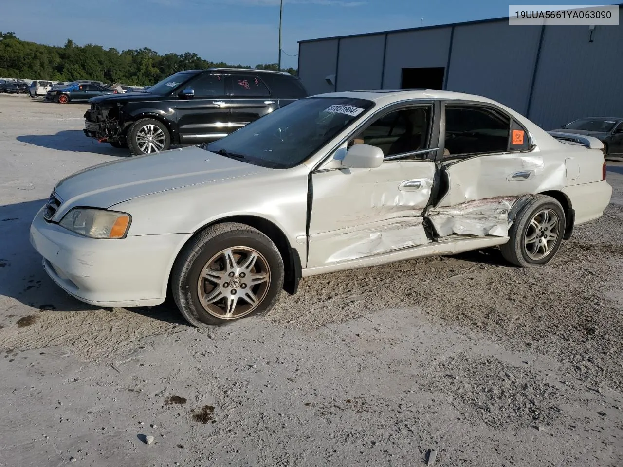 2000 Acura 3.2Tl VIN: 19UUA5661YA063090 Lot: 67831904