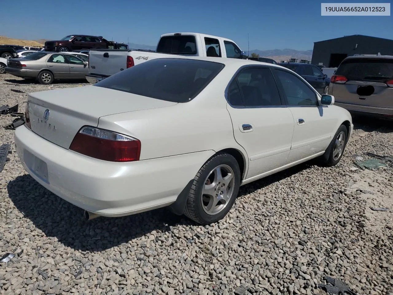 2002 Acura 3.2Tl VIN: 19UUA56652A012523 Lot: 69363374