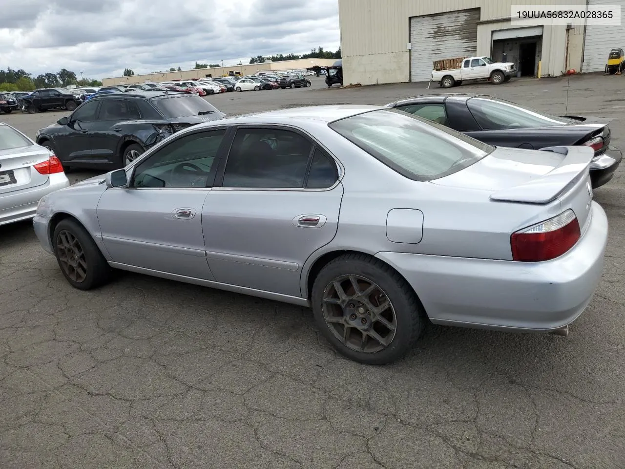 2002 Acura 3.2Tl Type-S VIN: 19UUA56832A028365 Lot: 71417924