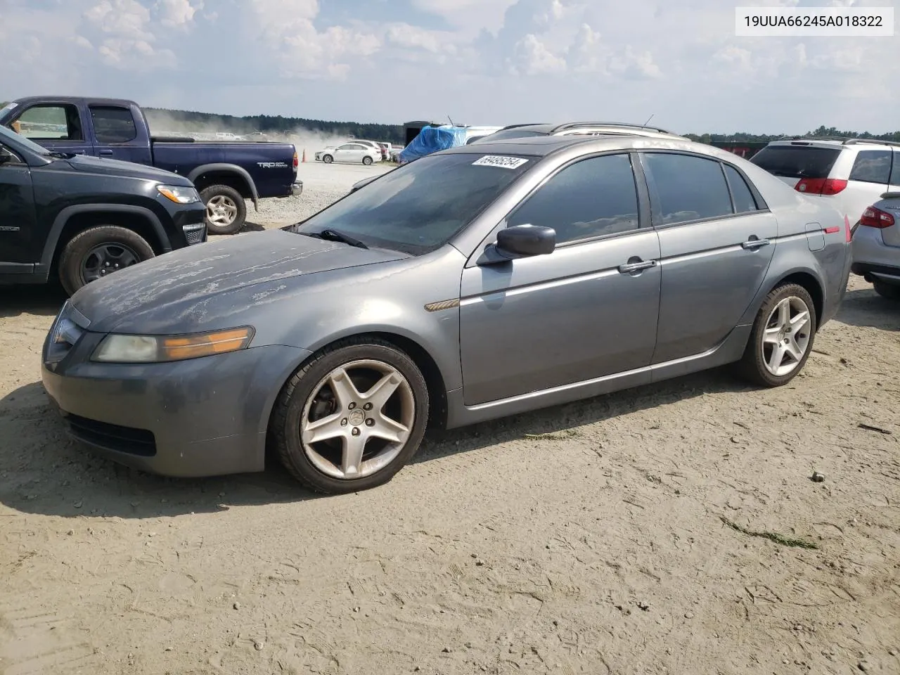 2005 Acura Tl VIN: 19UUA66245A018322 Lot: 69495254