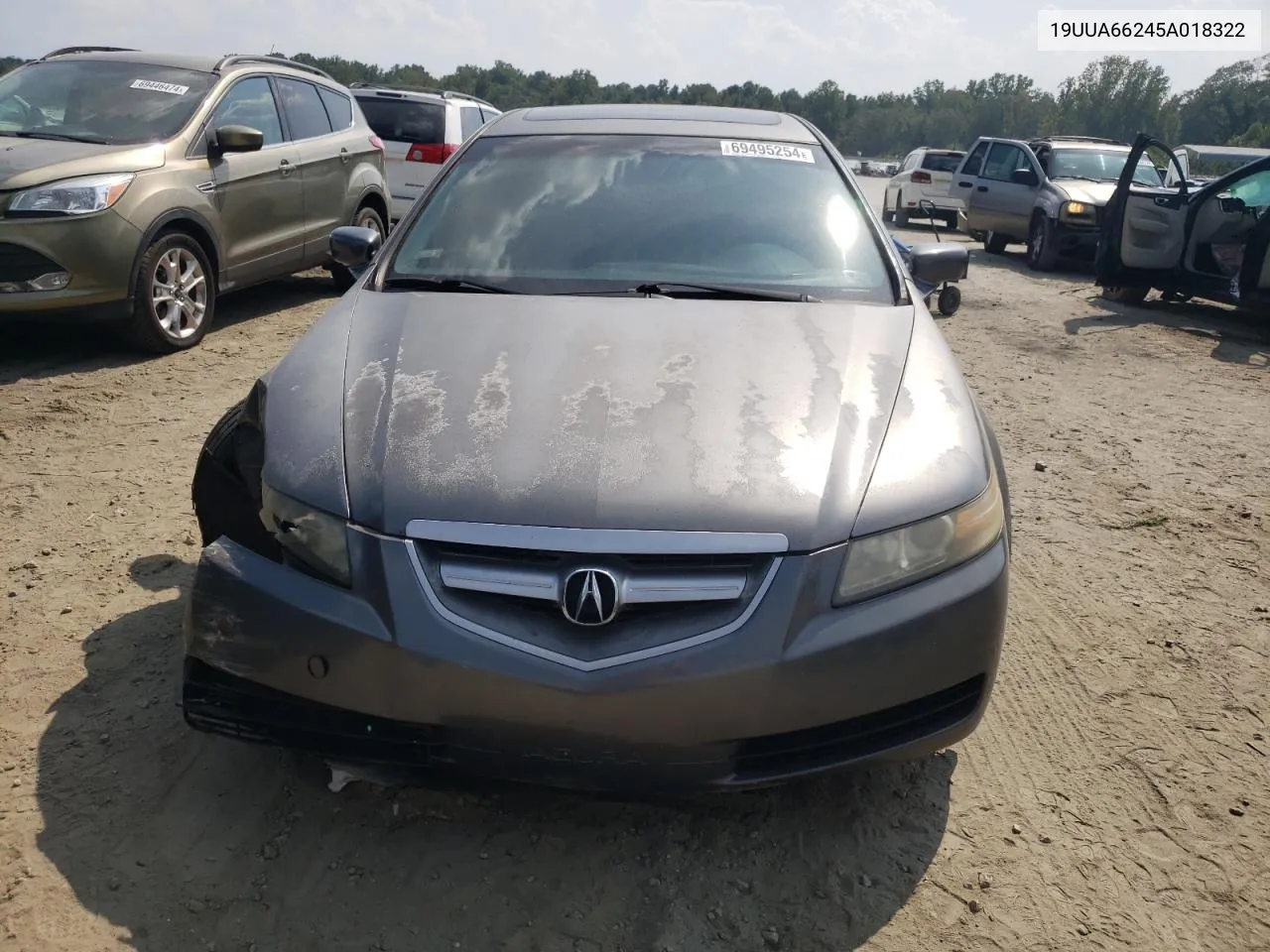 2005 Acura Tl VIN: 19UUA66245A018322 Lot: 69495254