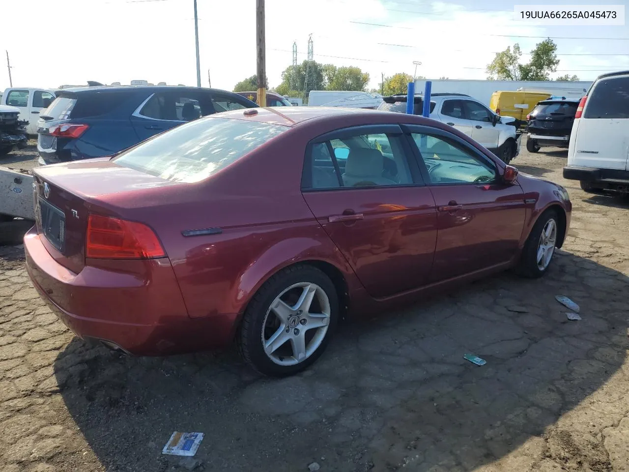 2005 Acura Tl VIN: 19UUA66265A045473 Lot: 71684514