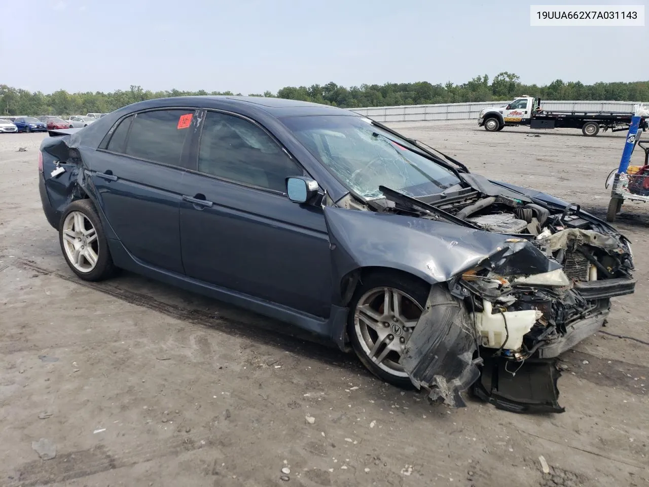 2007 Acura Tl VIN: 19UUA662X7A031143 Lot: 68990384