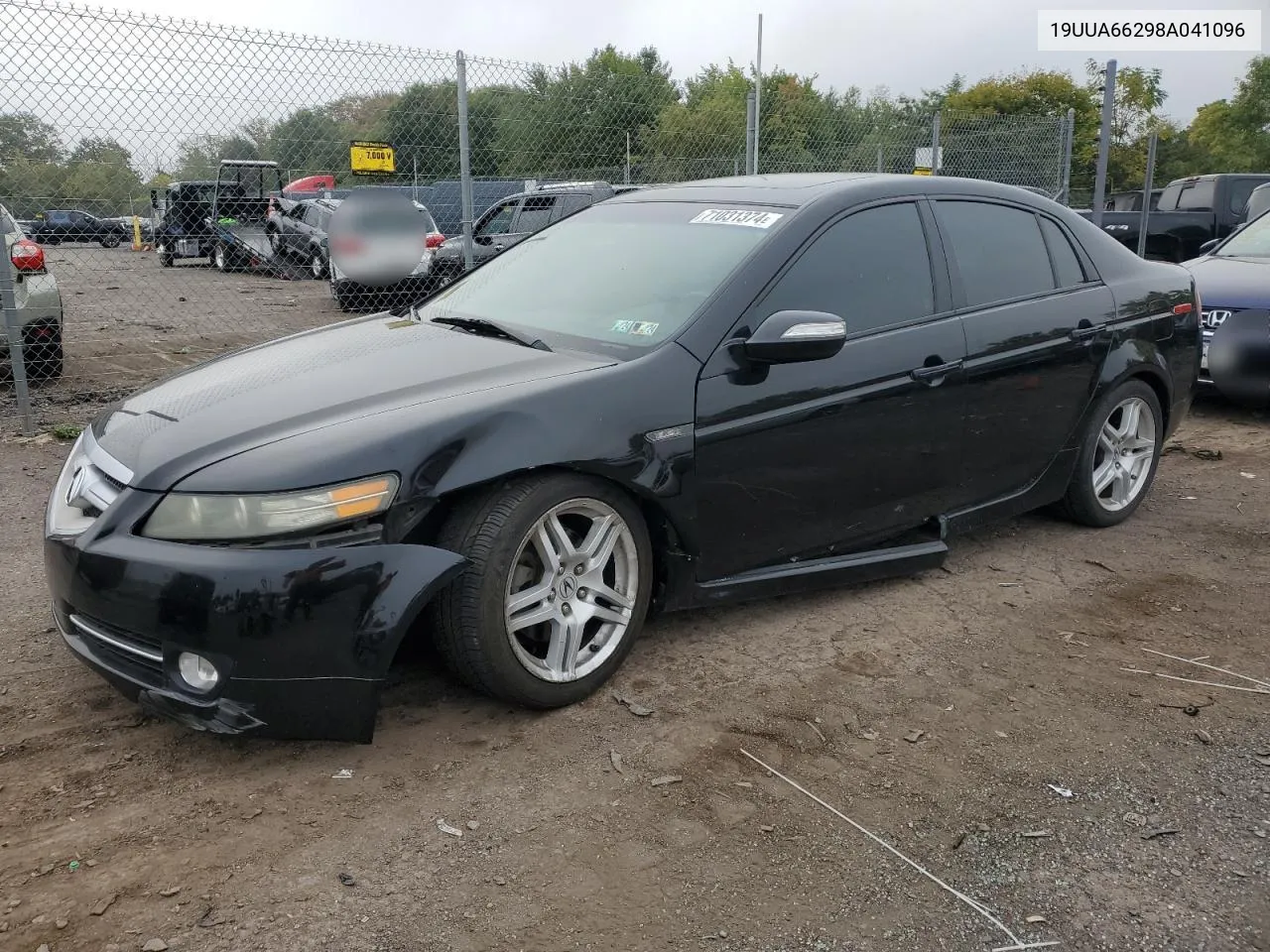 19UUA66298A041096 2008 Acura Tl