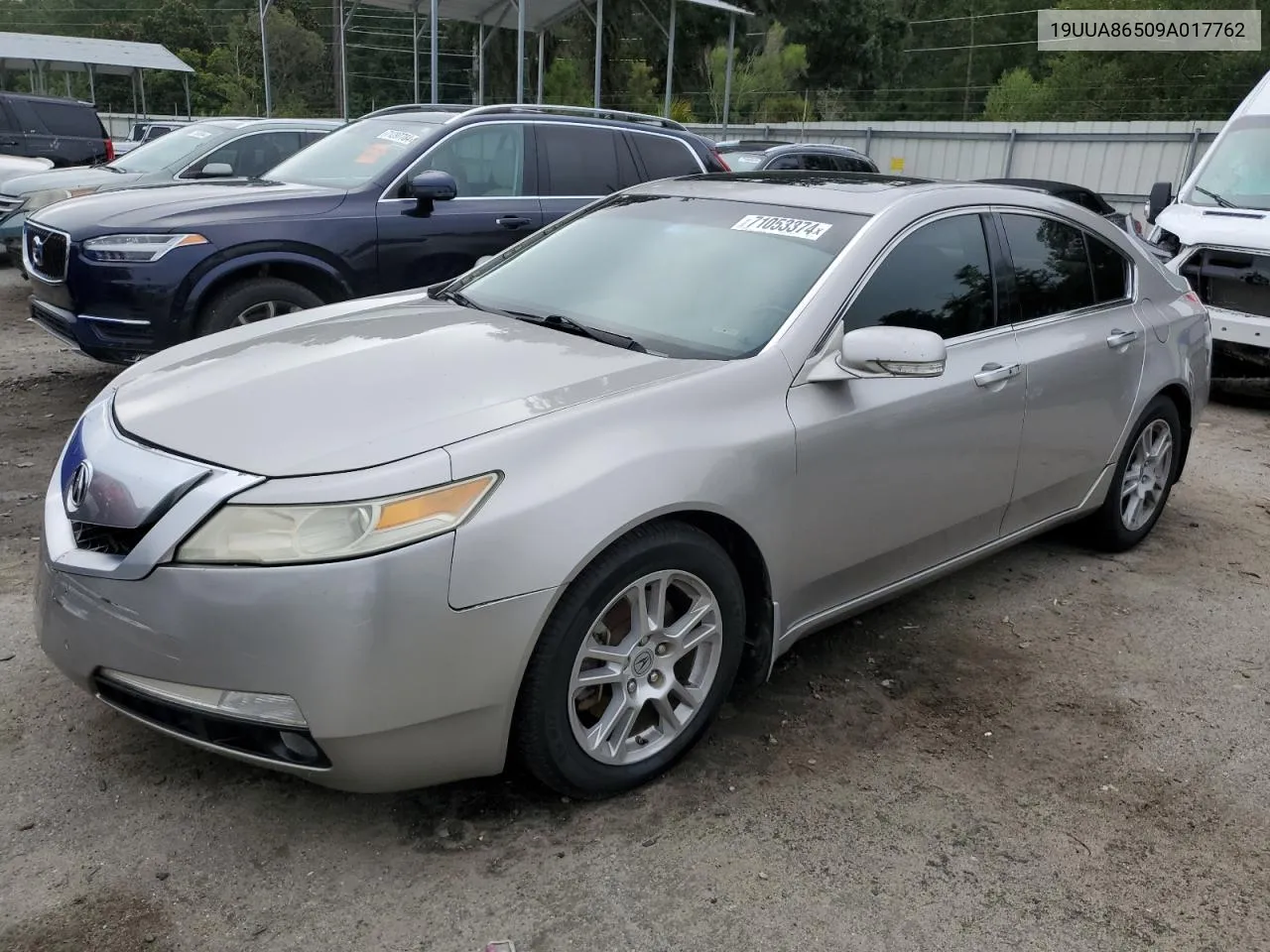 2009 Acura Tl VIN: 19UUA86509A017762 Lot: 71053374