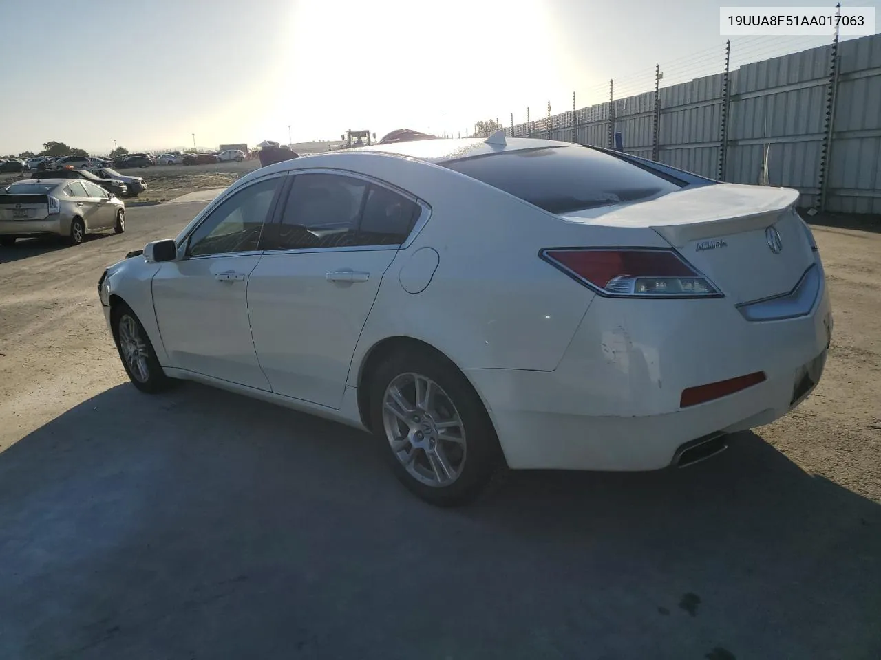 2010 Acura Tl VIN: 19UUA8F51AA017063 Lot: 71133234