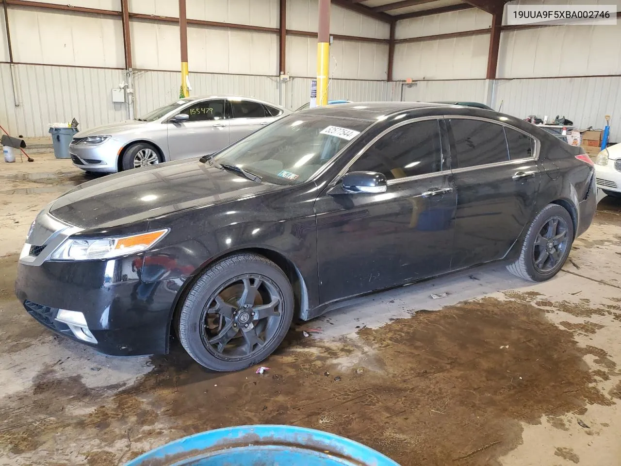 2011 Acura Tl VIN: 19UUA9F5XBA002746 Lot: 52577544