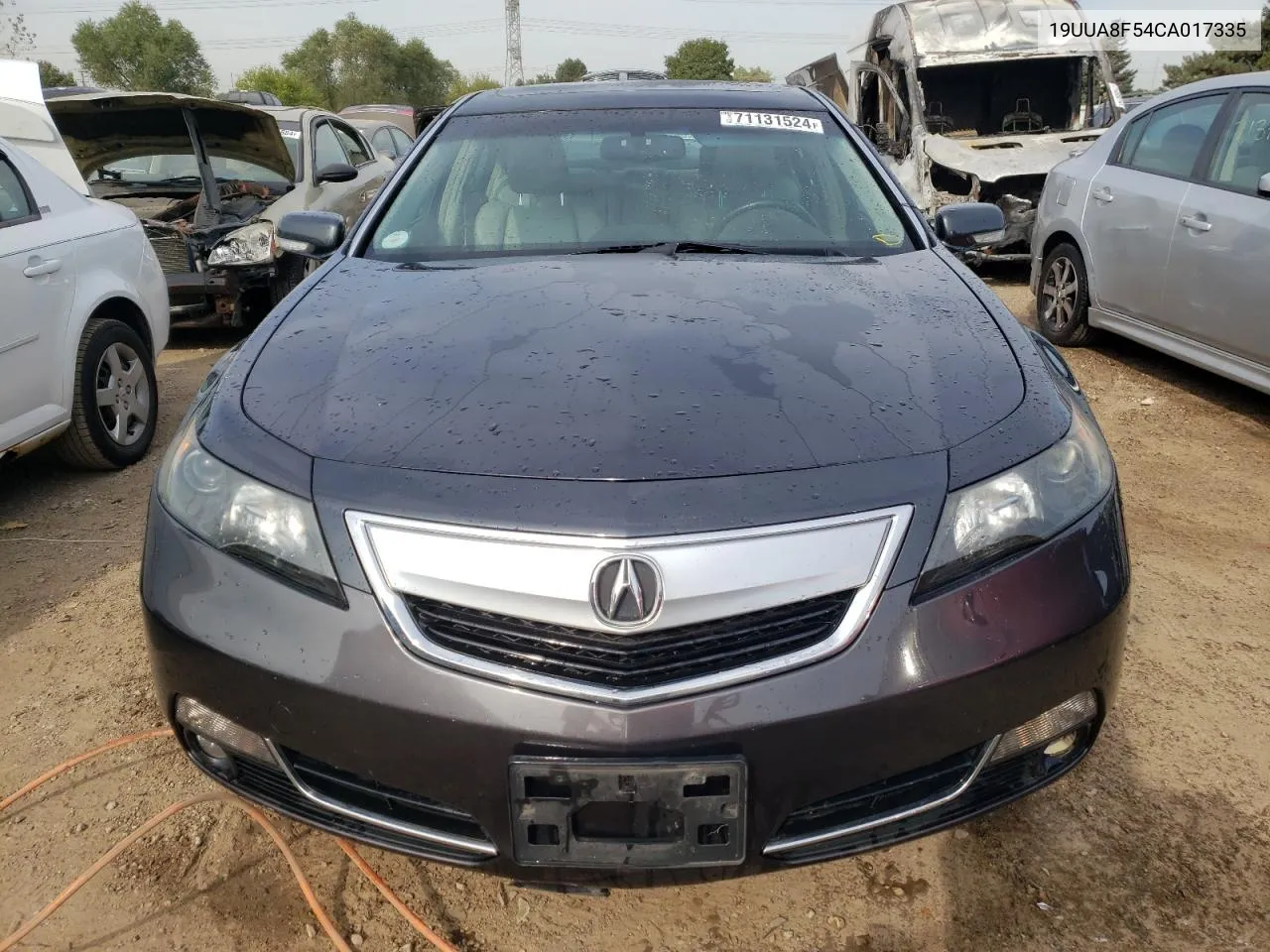 2012 Acura Tl VIN: 19UUA8F54CA017335 Lot: 71131524