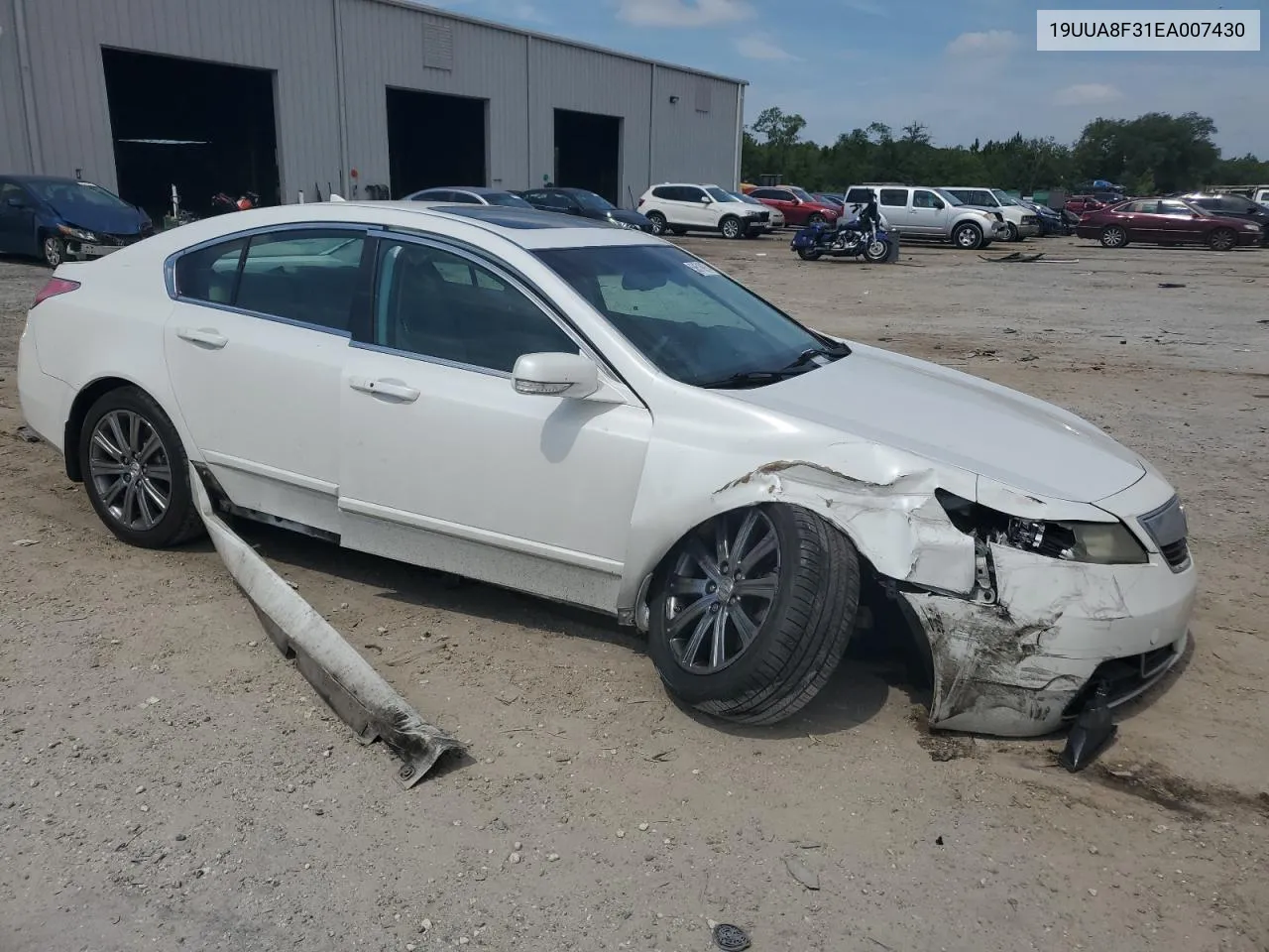 2014 Acura Tl Se VIN: 19UUA8F31EA007430 Lot: 65509324