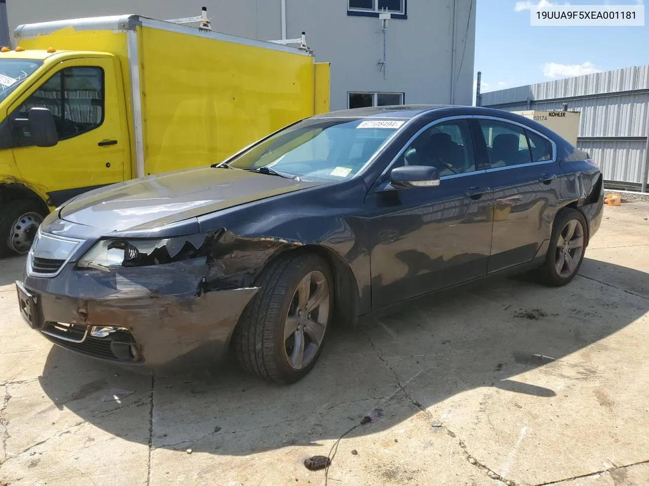 2014 Acura Tl Tech VIN: 19UUA9F5XEA001181 Lot: 67108494