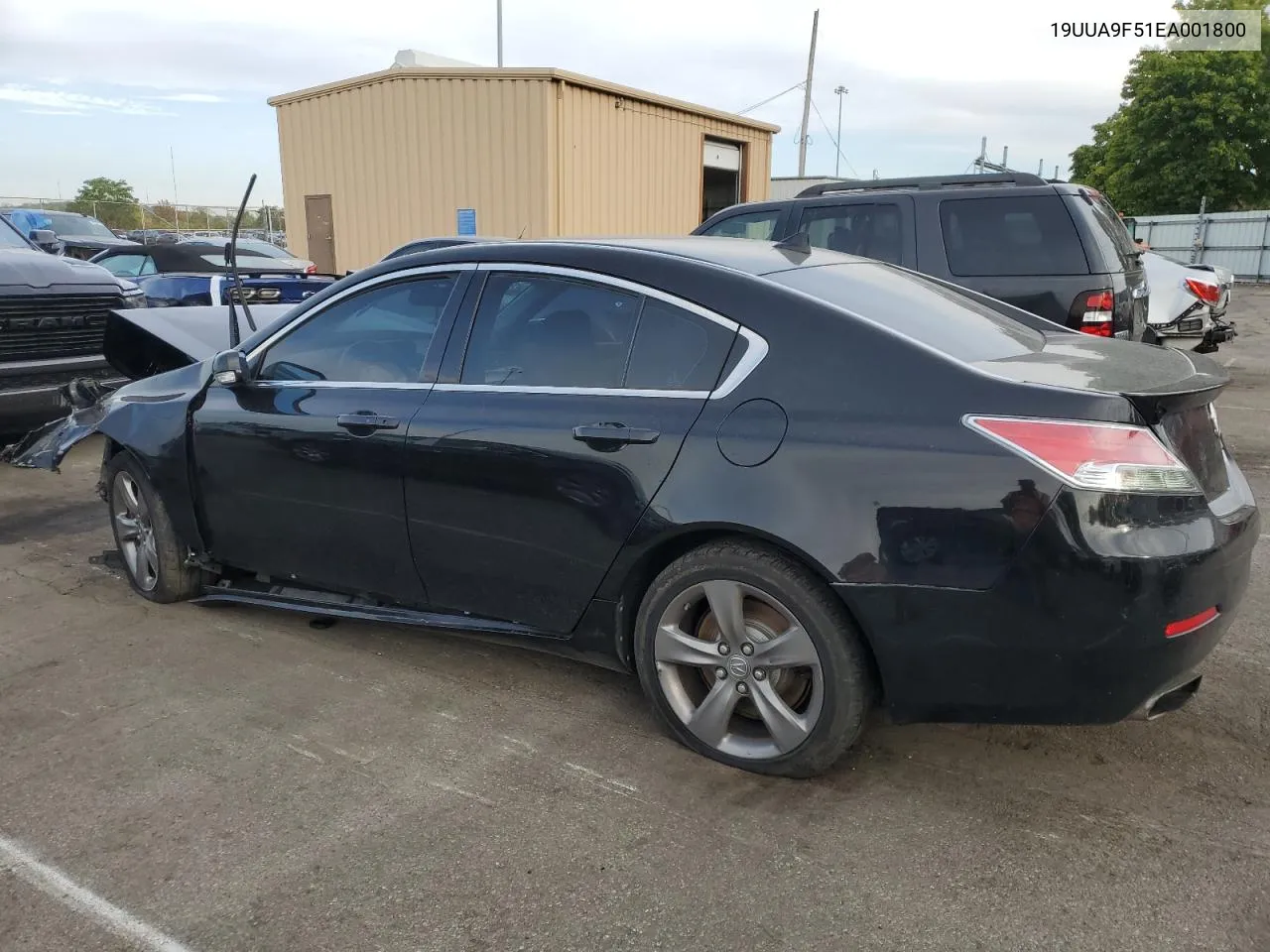 2014 Acura Tl Tech VIN: 19UUA9F51EA001800 Lot: 71418874