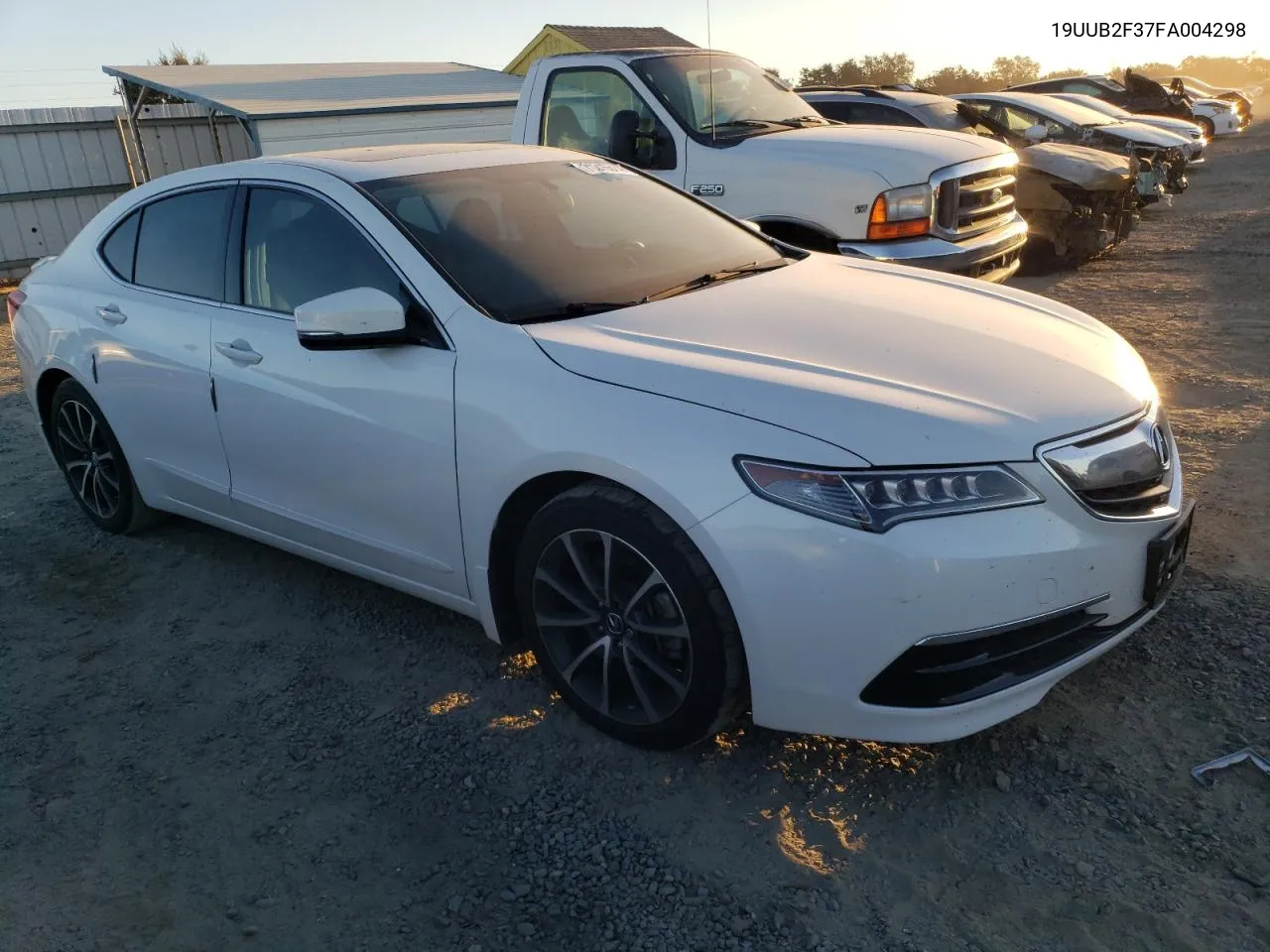 2015 Acura Tlx VIN: 19UUB2F37FA004298 Lot: 71316614