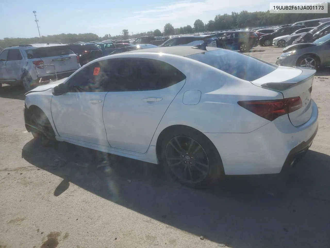 19UUB2F61JA001173 2018 Acura Tlx Tech+A