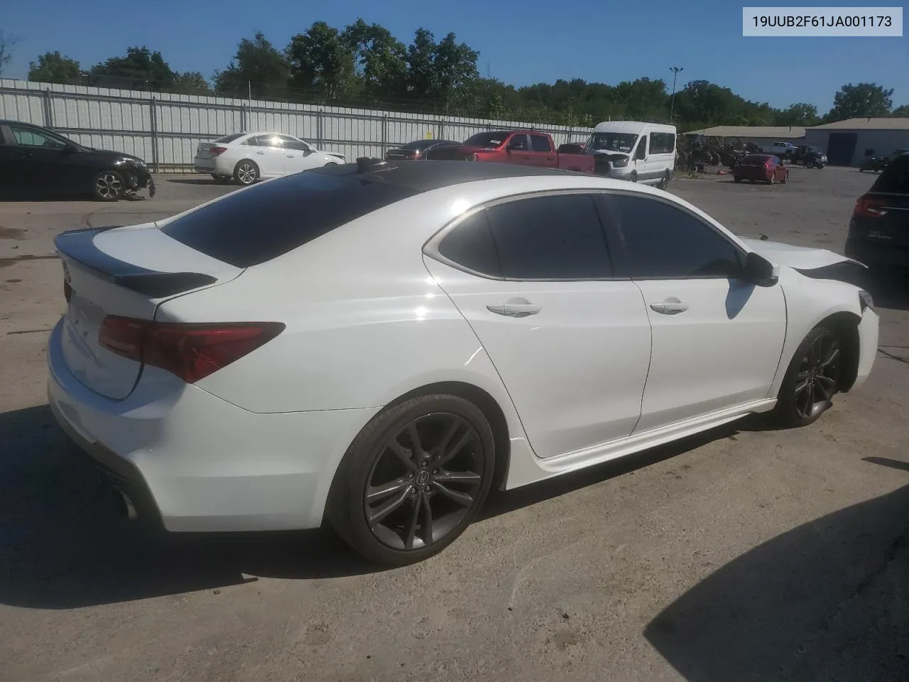 19UUB2F61JA001173 2018 Acura Tlx Tech+A