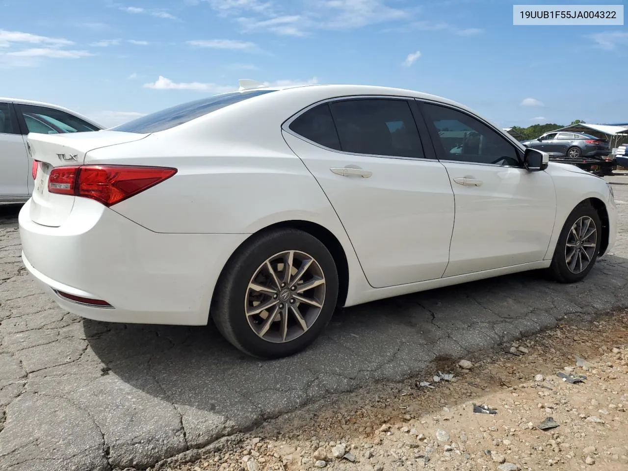 2018 Acura Tlx Tech VIN: 19UUB1F55JA004322 Lot: 70906674