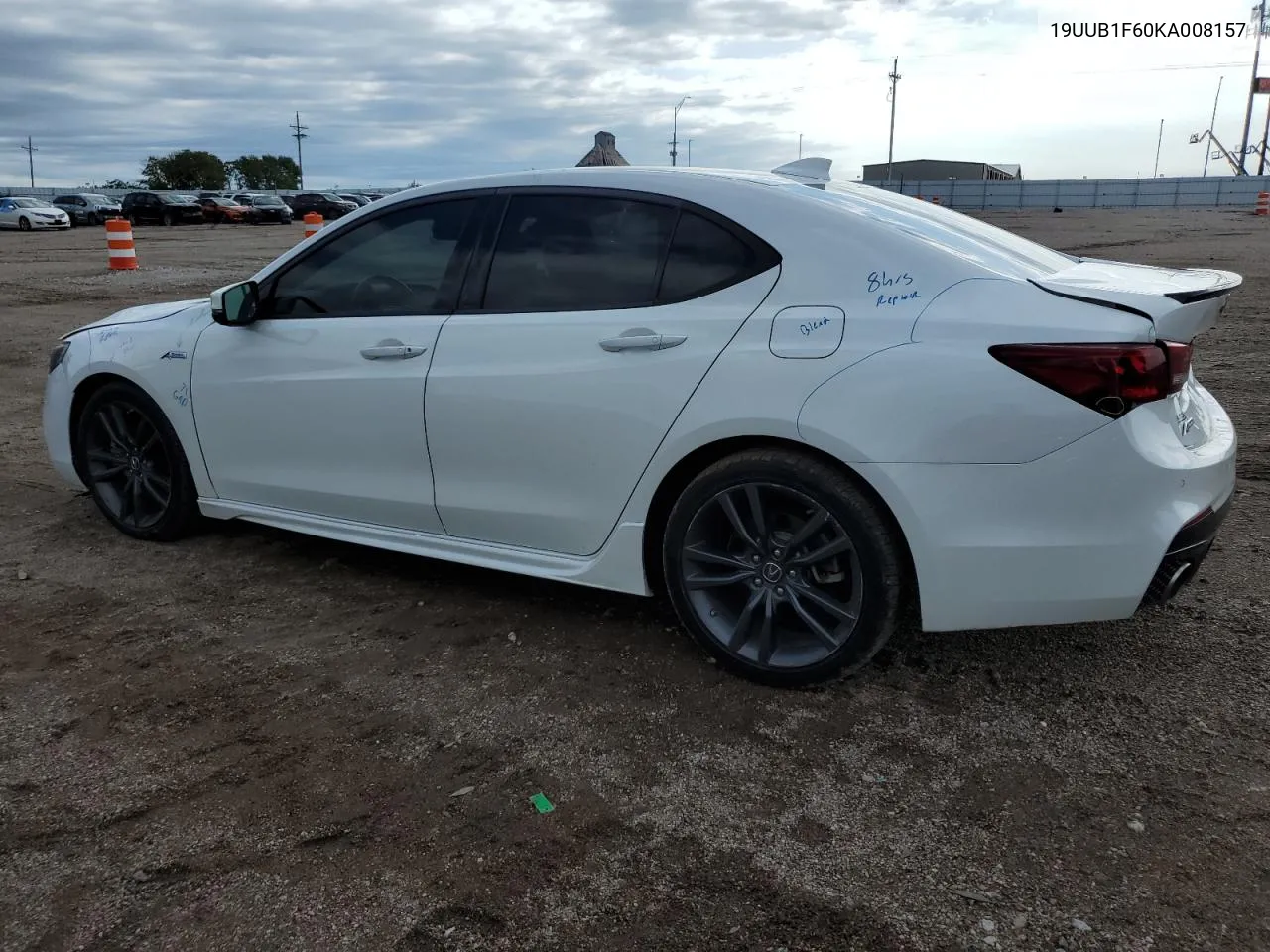 2019 Acura Tlx Technology VIN: 19UUB1F60KA008157 Lot: 67464294