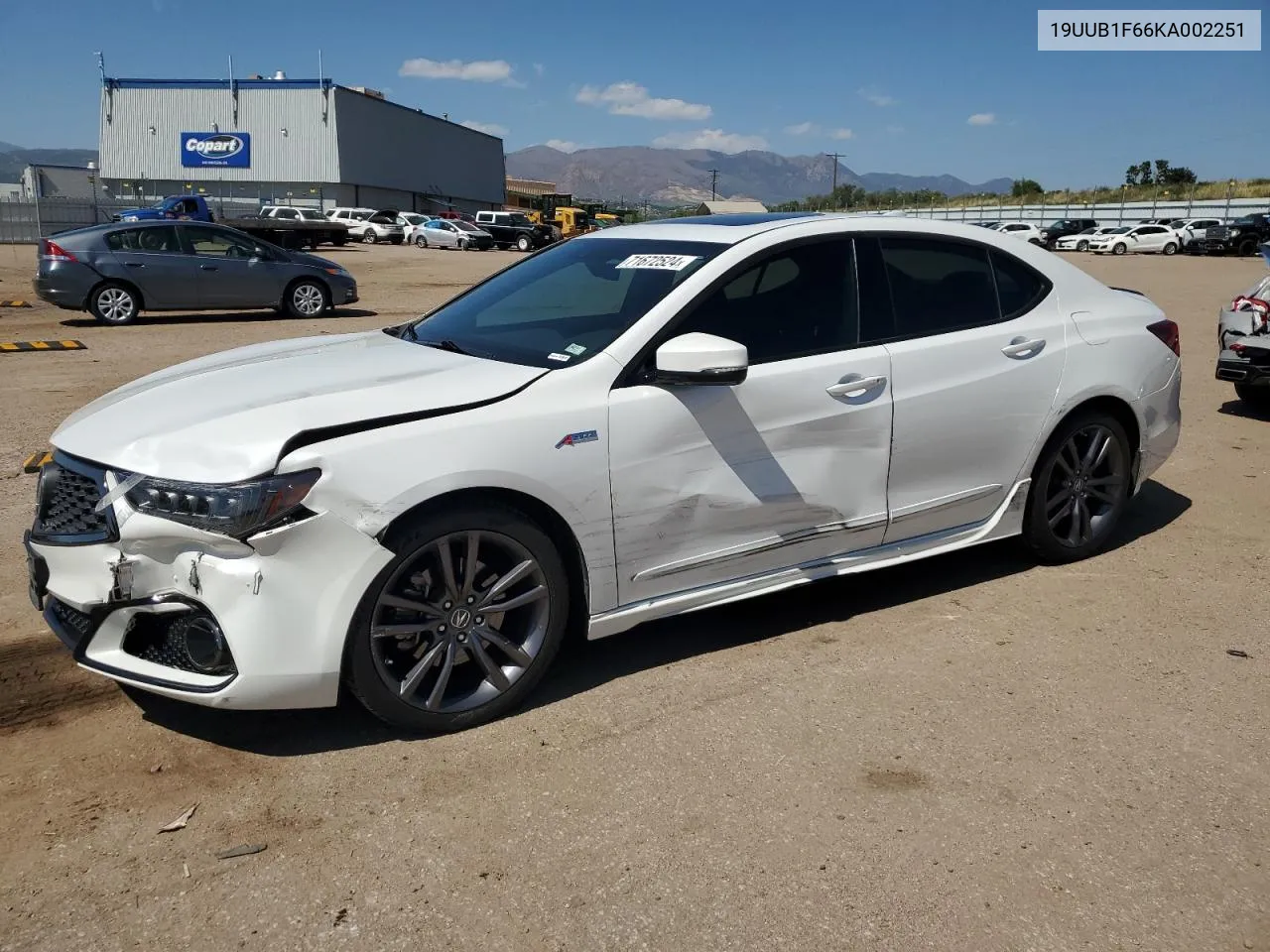 19UUB1F66KA002251 2019 Acura Tlx Technology