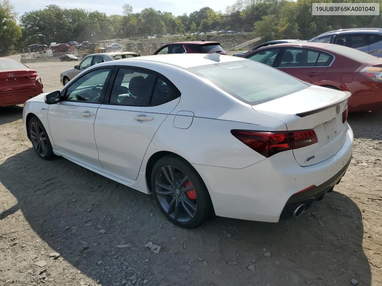 19UUB3F65KA001040 2019 Acura Tlx Technology