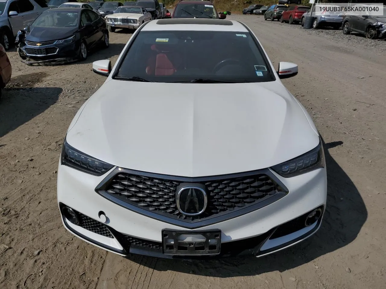 2019 Acura Tlx Technology VIN: 19UUB3F65KA001040 Lot: 71707304