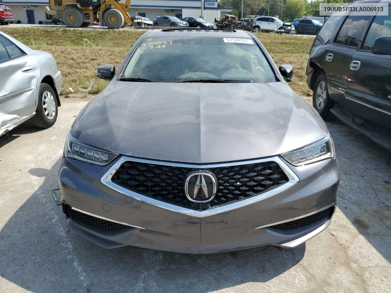 2020 Acura Tlx VIN: 19UUB1F33LA006913 Lot: 67588504