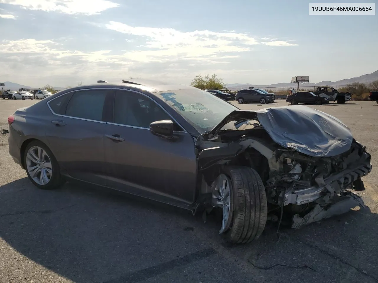 19UUB6F46MA006654 2021 Acura Tlx Technology